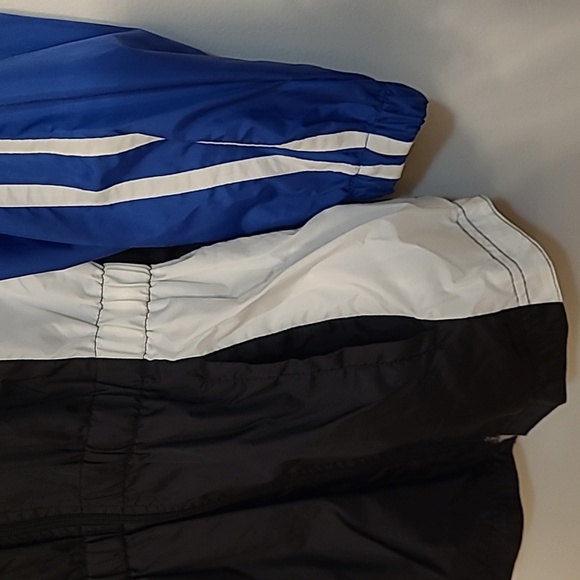 USA OLYMPICS Vintage Cinched Waist Full Zip Windbreaker Womens XL (16) JC PENNEY - Picture 7 of 16